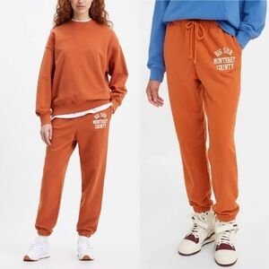 ✨ Levi's Gold Tab Sweatpants Big Sur California Skater Comfort Women's Ora…